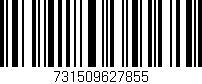Código de barras (EAN, GTIN, SKU, ISBN): '731509627855'
