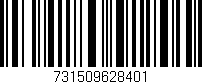 Código de barras (EAN, GTIN, SKU, ISBN): '731509628401'