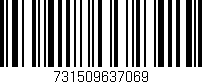 Código de barras (EAN, GTIN, SKU, ISBN): '731509637069'