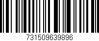 Código de barras (EAN, GTIN, SKU, ISBN): '731509639896'
