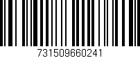 Código de barras (EAN, GTIN, SKU, ISBN): '731509660241'