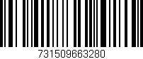 Código de barras (EAN, GTIN, SKU, ISBN): '731509663280'
