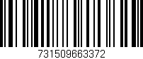 Código de barras (EAN, GTIN, SKU, ISBN): '731509663372'