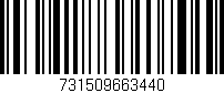 Código de barras (EAN, GTIN, SKU, ISBN): '731509663440'