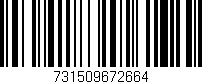 Código de barras (EAN, GTIN, SKU, ISBN): '731509672664'