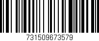 Código de barras (EAN, GTIN, SKU, ISBN): '731509673579'