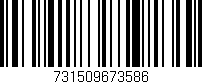 Código de barras (EAN, GTIN, SKU, ISBN): '731509673586'