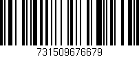 Código de barras (EAN, GTIN, SKU, ISBN): '731509676679'