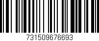 Código de barras (EAN, GTIN, SKU, ISBN): '731509676693'