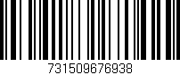Código de barras (EAN, GTIN, SKU, ISBN): '731509676938'