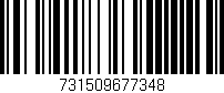 Código de barras (EAN, GTIN, SKU, ISBN): '731509677348'