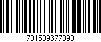 Código de barras (EAN, GTIN, SKU, ISBN): '731509677393'