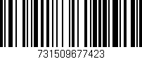 Código de barras (EAN, GTIN, SKU, ISBN): '731509677423'