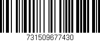 Código de barras (EAN, GTIN, SKU, ISBN): '731509677430'
