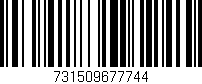 Código de barras (EAN, GTIN, SKU, ISBN): '731509677744'