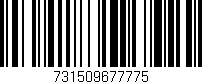 Código de barras (EAN, GTIN, SKU, ISBN): '731509677775'