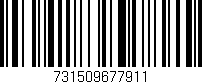Código de barras (EAN, GTIN, SKU, ISBN): '731509677911'