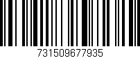 Código de barras (EAN, GTIN, SKU, ISBN): '731509677935'