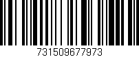 Código de barras (EAN, GTIN, SKU, ISBN): '731509677973'