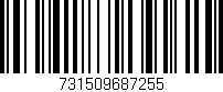 Código de barras (EAN, GTIN, SKU, ISBN): '731509687255'