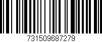 Código de barras (EAN, GTIN, SKU, ISBN): '731509687279'