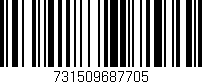Código de barras (EAN, GTIN, SKU, ISBN): '731509687705'