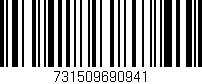 Código de barras (EAN, GTIN, SKU, ISBN): '731509690941'