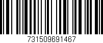 Código de barras (EAN, GTIN, SKU, ISBN): '731509691467'