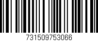 Código de barras (EAN, GTIN, SKU, ISBN): '731509753066'