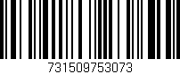 Código de barras (EAN, GTIN, SKU, ISBN): '731509753073'