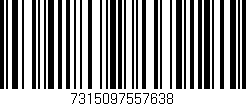 Código de barras (EAN, GTIN, SKU, ISBN): '7315097557638'