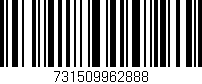 Código de barras (EAN, GTIN, SKU, ISBN): '731509962888'