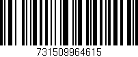 Código de barras (EAN, GTIN, SKU, ISBN): '731509964615'