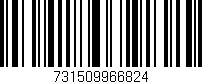Código de barras (EAN, GTIN, SKU, ISBN): '731509966824'