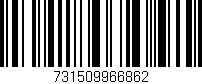 Código de barras (EAN, GTIN, SKU, ISBN): '731509966862'