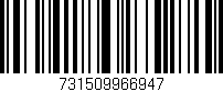 Código de barras (EAN, GTIN, SKU, ISBN): '731509966947'