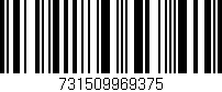 Código de barras (EAN, GTIN, SKU, ISBN): '731509969375'