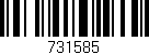 Código de barras (EAN, GTIN, SKU, ISBN): '731585'