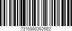 Código de barras (EAN, GTIN, SKU, ISBN): '7315990352682'