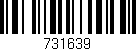 Código de barras (EAN, GTIN, SKU, ISBN): '731639'