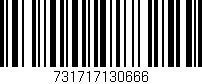 Código de barras (EAN, GTIN, SKU, ISBN): '731717130666'