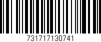 Código de barras (EAN, GTIN, SKU, ISBN): '731717130741'