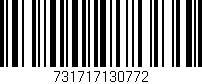 Código de barras (EAN, GTIN, SKU, ISBN): '731717130772'