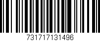 Código de barras (EAN, GTIN, SKU, ISBN): '731717131496'