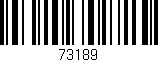 Código de barras (EAN, GTIN, SKU, ISBN): '73189'