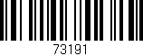 Código de barras (EAN, GTIN, SKU, ISBN): '73191'