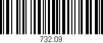 Código de barras (EAN, GTIN, SKU, ISBN): '732.09'