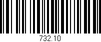 Código de barras (EAN, GTIN, SKU, ISBN): '732.10'