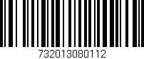 Código de barras (EAN, GTIN, SKU, ISBN): '732013080112'