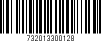 Código de barras (EAN, GTIN, SKU, ISBN): '732013300128'